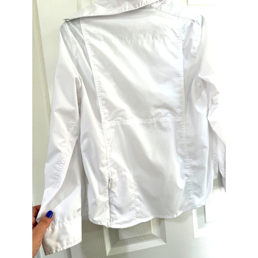 L.L. Bean White Tropicwear Sun Shirt Women's XS ☀️ - Picture 5 of 9